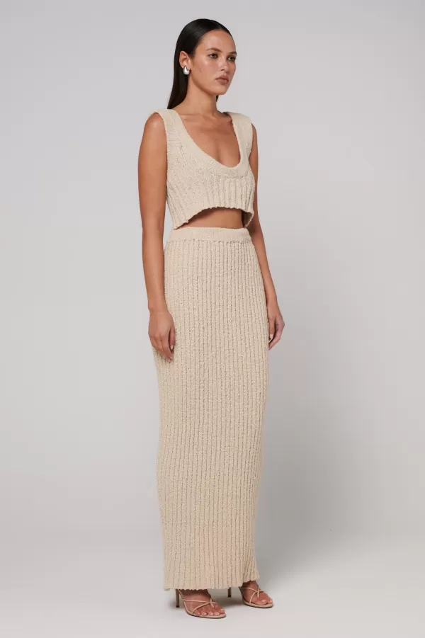 Bottoms | Bayse Brand Amor Maxi Skirt - Ecru