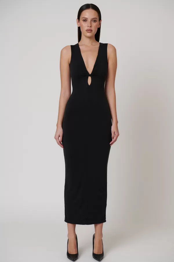 Dresses | Bayse Brand Arietta Maxi - Black