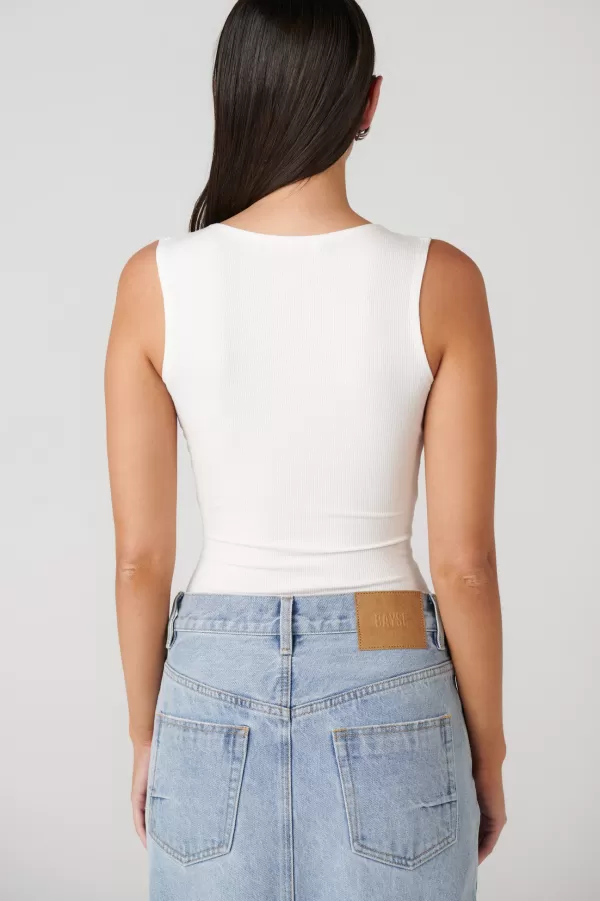 Bodysuits | Bayse Brand Aurora Bodysuit - White