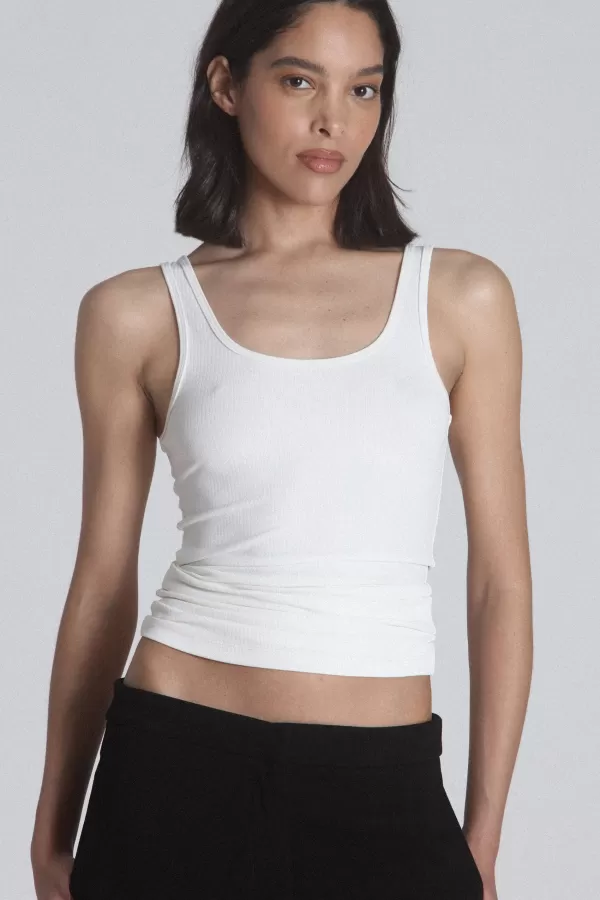 Tops | Bayse Brand Carrie Tank - White