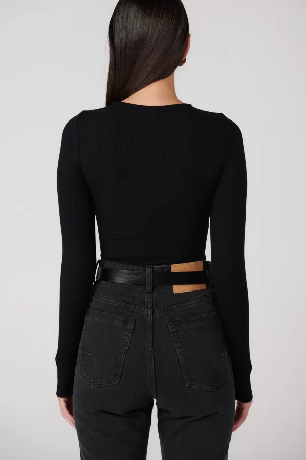 Bodysuits | Bayse Brand Elise Bodysuit - Black