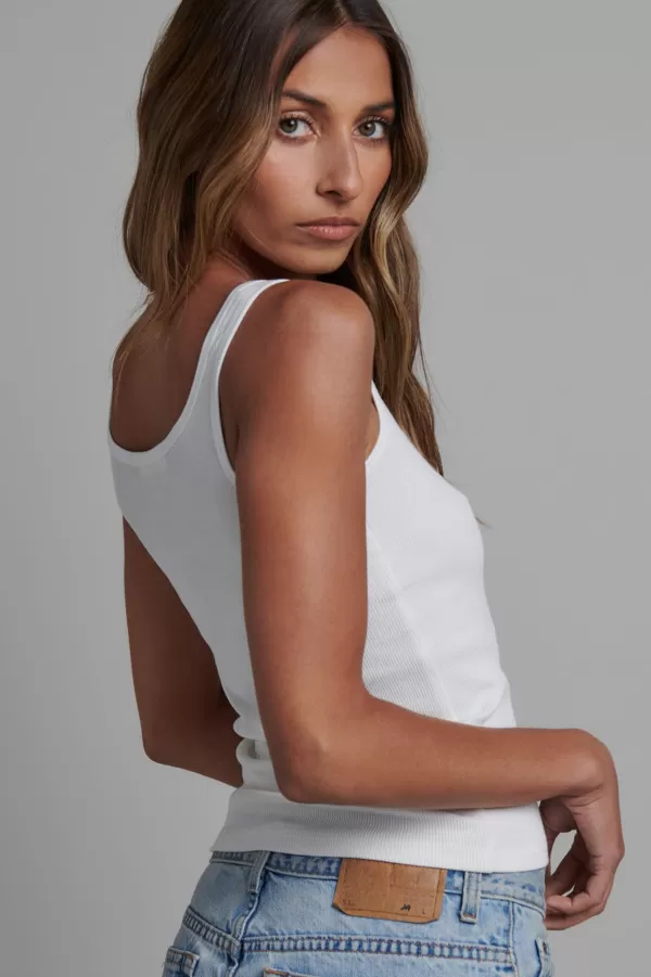 Tops | Bayse Brand Jordy Tank - White