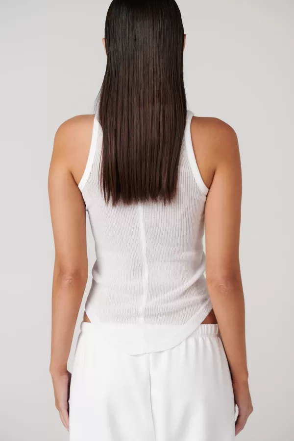 Tops | Bayse Brand Poppy Tank - White