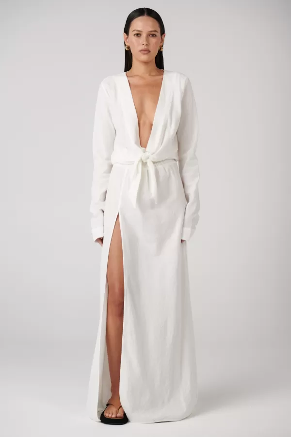 Dresses | Bayse Brand Rayna Maxi - Ivory