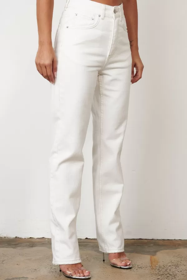 Bottoms | Bayse Brand Tyler Denim - Geisha White